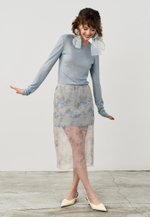 Платье трикотажное