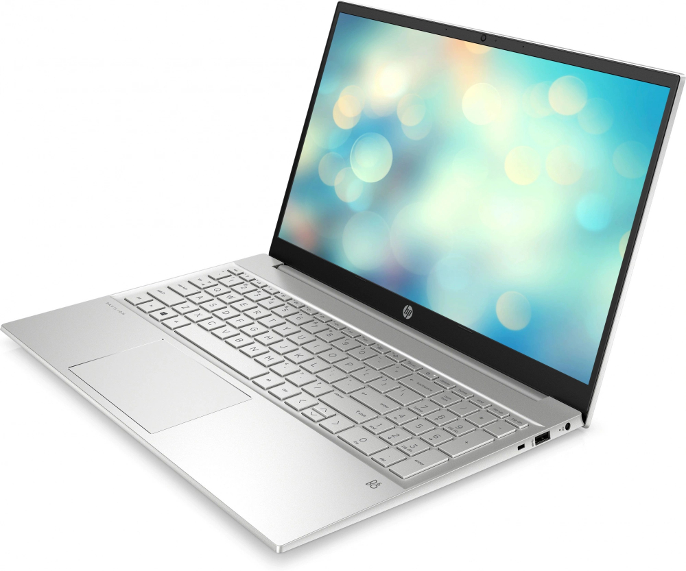 Ноутбук  HP Pavilion 15-eh3047ci 15.6 ", Ryzen 5, 8 Гб RAM, 512 Гб SSD, Radeon Graphics, Серебристый