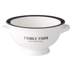 САЛАТНИК С РУЧКАМИ LEFARD "FAMILY FARM" 300 МЛ 14*12*6,5 СМ (КОР=32ШТ.)