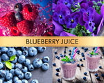 Blueberry juice (Ягодный смузи)