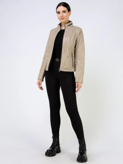 Куртка кожаная демисезонная