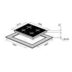 Комбинированная варочная панель MAUNFELD EEHG.64.13CB/KG