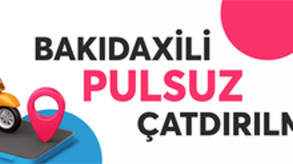 Bakı daxilində hər yerə PULSUZ çatdırılma! - Alinino.az