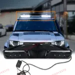 Карбоновая люстра на крышу со светодиодными ходовыми огнями (DRL) для Land Rover Defender L663 2020+ Лэнд Ровер Дефендер