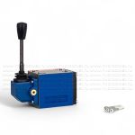 4WMM10D10/F - Гидрораспределитель Ду 10 с ручным управлением, схема D (574А), возврат - F = фиксатор