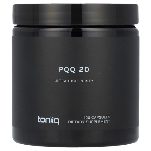 Toniiq, PQQ 20, 120 капсул (20 мг на капсулу)