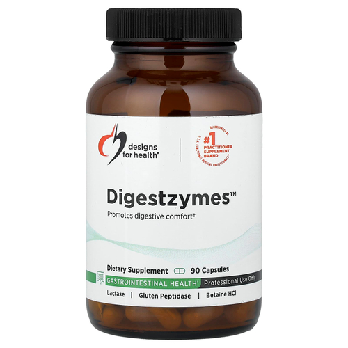 Designs For Health, Digestzymes ™, 90 капсул