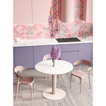 Стул Neo  пластик нежно-розовый