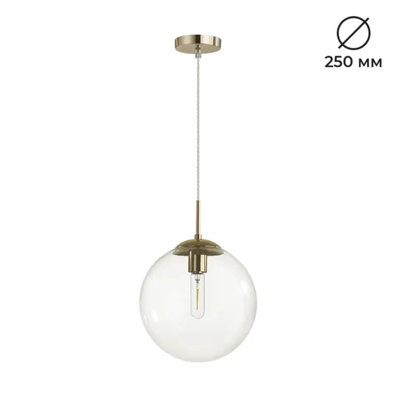 6509/1 SUSPENTIONI LN26 409 золотой Подвес E27 1*60W 220V SUMMER