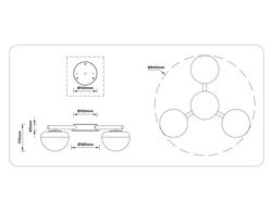 Ambrella Потолочный светодиодный светильник Modern LH12006