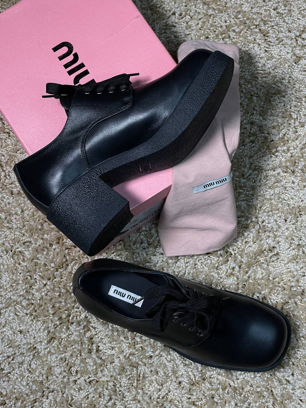 Ботильоны MIU MIU