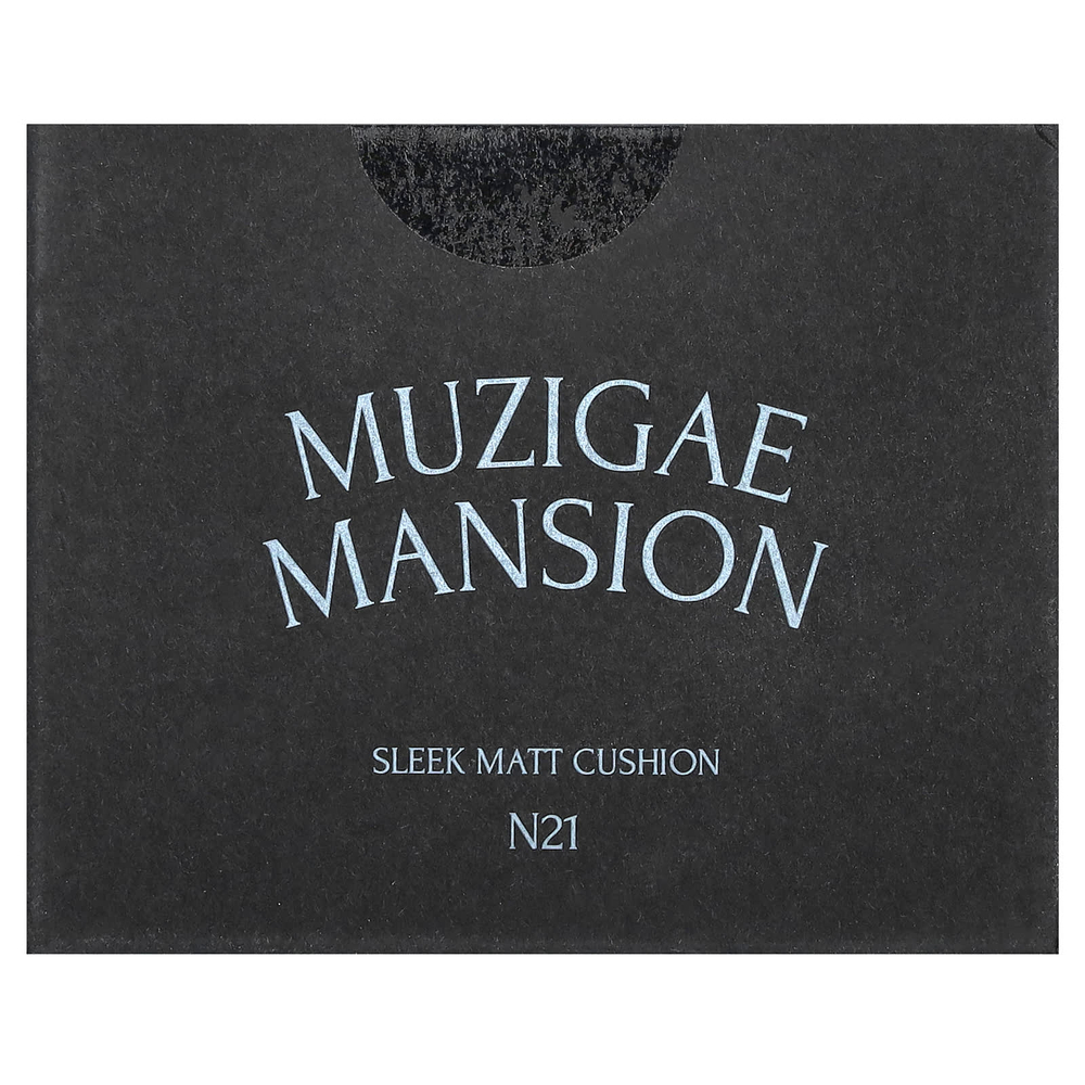 Muzigae Mansion, Sleek матирующий, кушон, N21, SPF 50, PA4+, 15 г