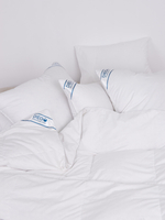 Одеяло пуховое облегчённое Афина полутораспальное 140х200