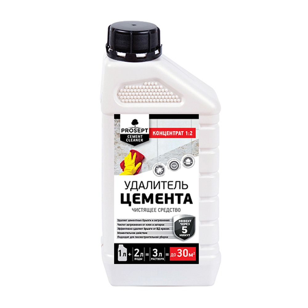 Средство д/удаления цемента PROSEPT Cement Cleaner 1:2 1л