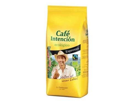 Кофе в зернах J.J. Darboven Intencion Ecologico Espresso, 500 г (Дарбовен)