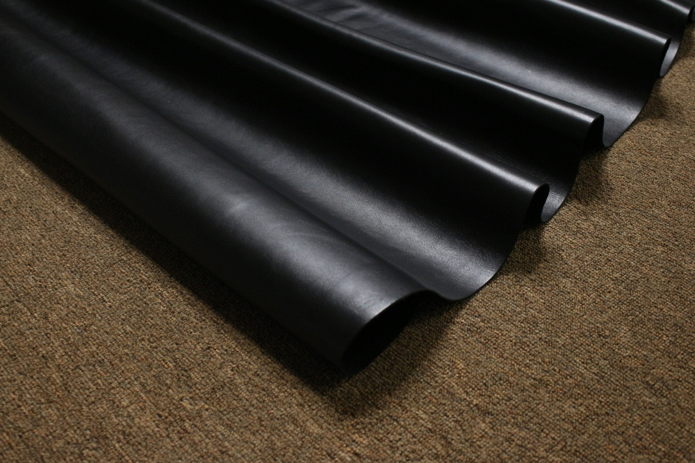 0,8-1,0 мм Кожа Галантерейная КРС Чёрная Ривьера