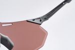 Спортивные очки 100% Hypercraft SQ / Matte Stone Grey / HiPER Crimson Silver Mirror Lens