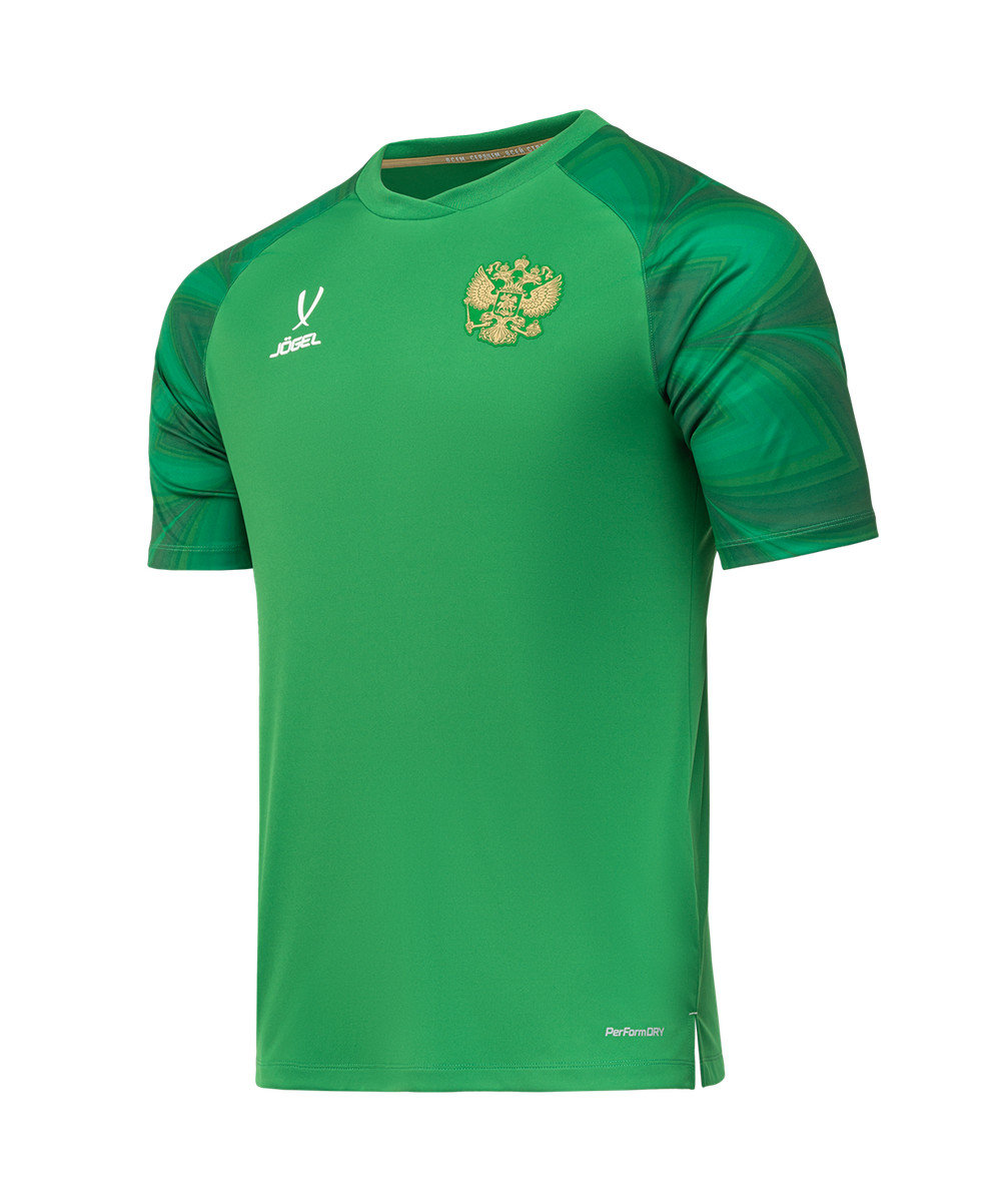 Футболка вратарская JÖGEL NATIONAL PerFormDRY GK Jersey, зеленый