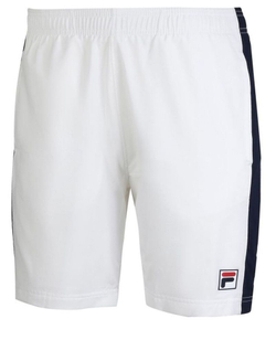 Мужские теннисные шорты Fila Jacob - белый
