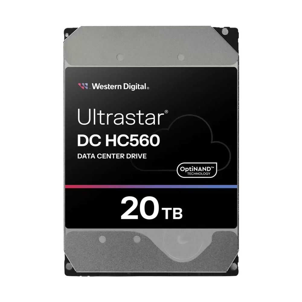 Жесткий диск Western Digital Ultrastar DC HС560 HDD 3.5&quot; SAS 20TB, 7200 rpm, 512MB buffer, 512e/4Kn, (0F38652)