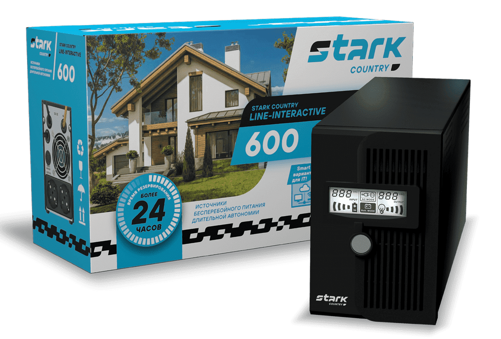 Источник бесперебойного питания STARK COUNTRY LINE INTERACTIVE600