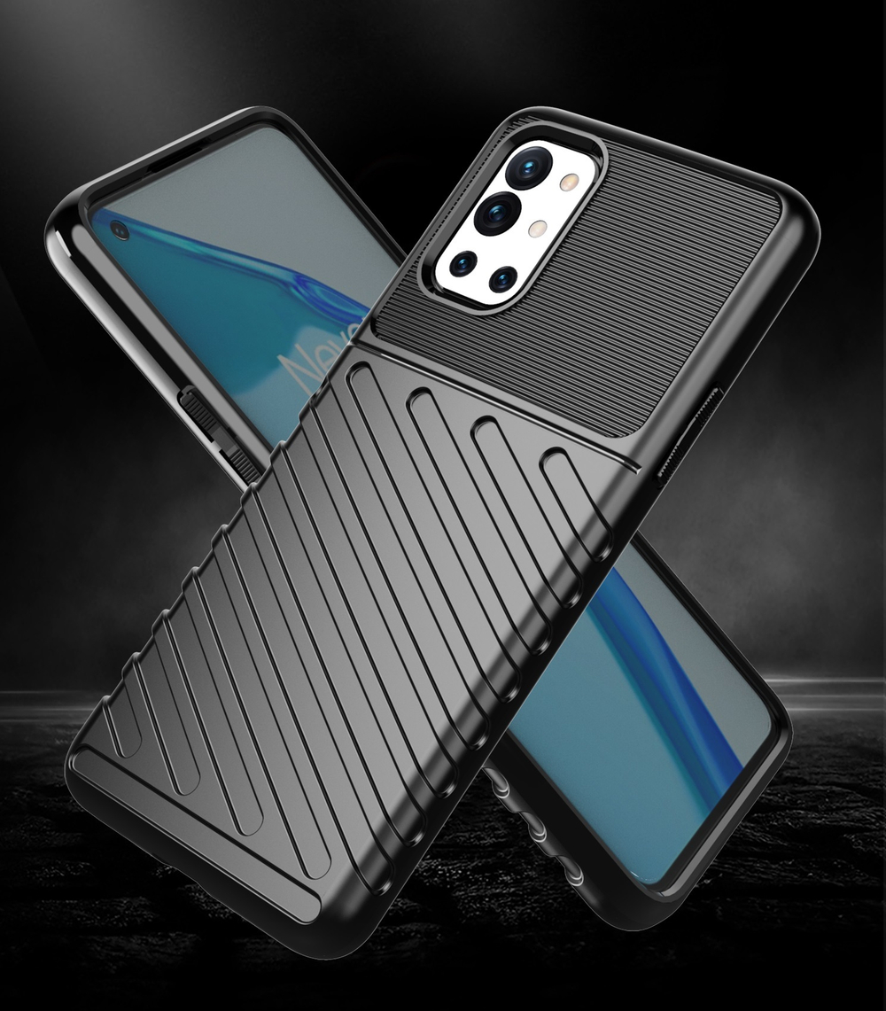 Чехол противоударный для смартфона OnePlus 9R, серия Onyx (высокие защитные свойства) от Caseport