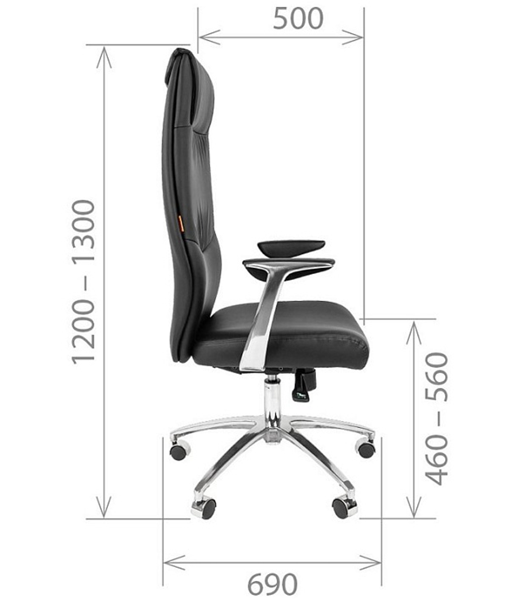 Офисное кресло CHAIRMAN VISTA, экокожа