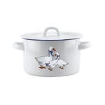 Кастрюля эмал 4,5л 01-1615нМ-Гуси