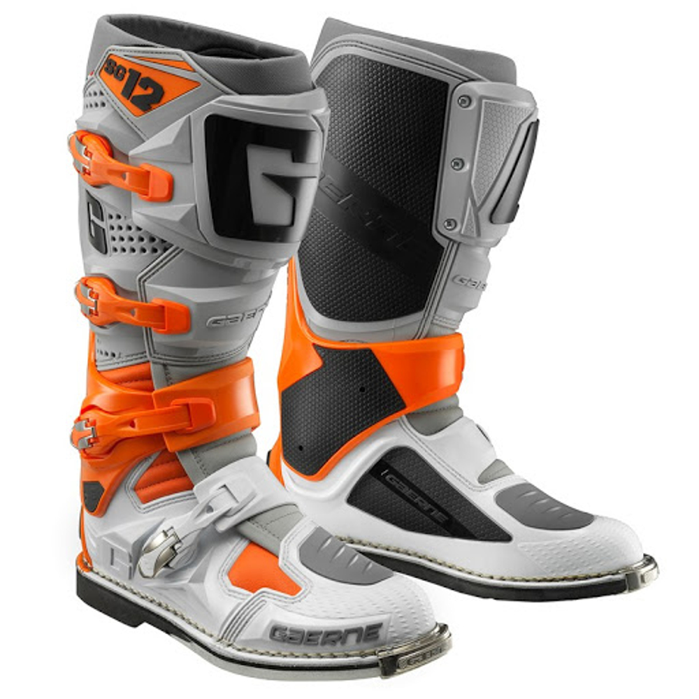 Мотоботы GAERNE SG-12 ORANGE/GREY/WHITE 44,5