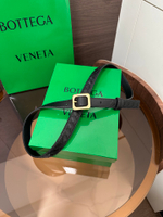 Ремень Contour из гладкой вязки коровьей кожи