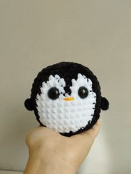 Toxunma Pinqvin (qara)