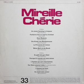 Mireille Mathieu / Mireille Cherie (LP)