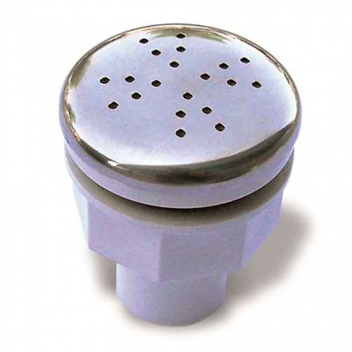 Форсунка барботажная Astralpool Ø38 ABS-пластик с накладкой из нерж. стали вклейка , универс.