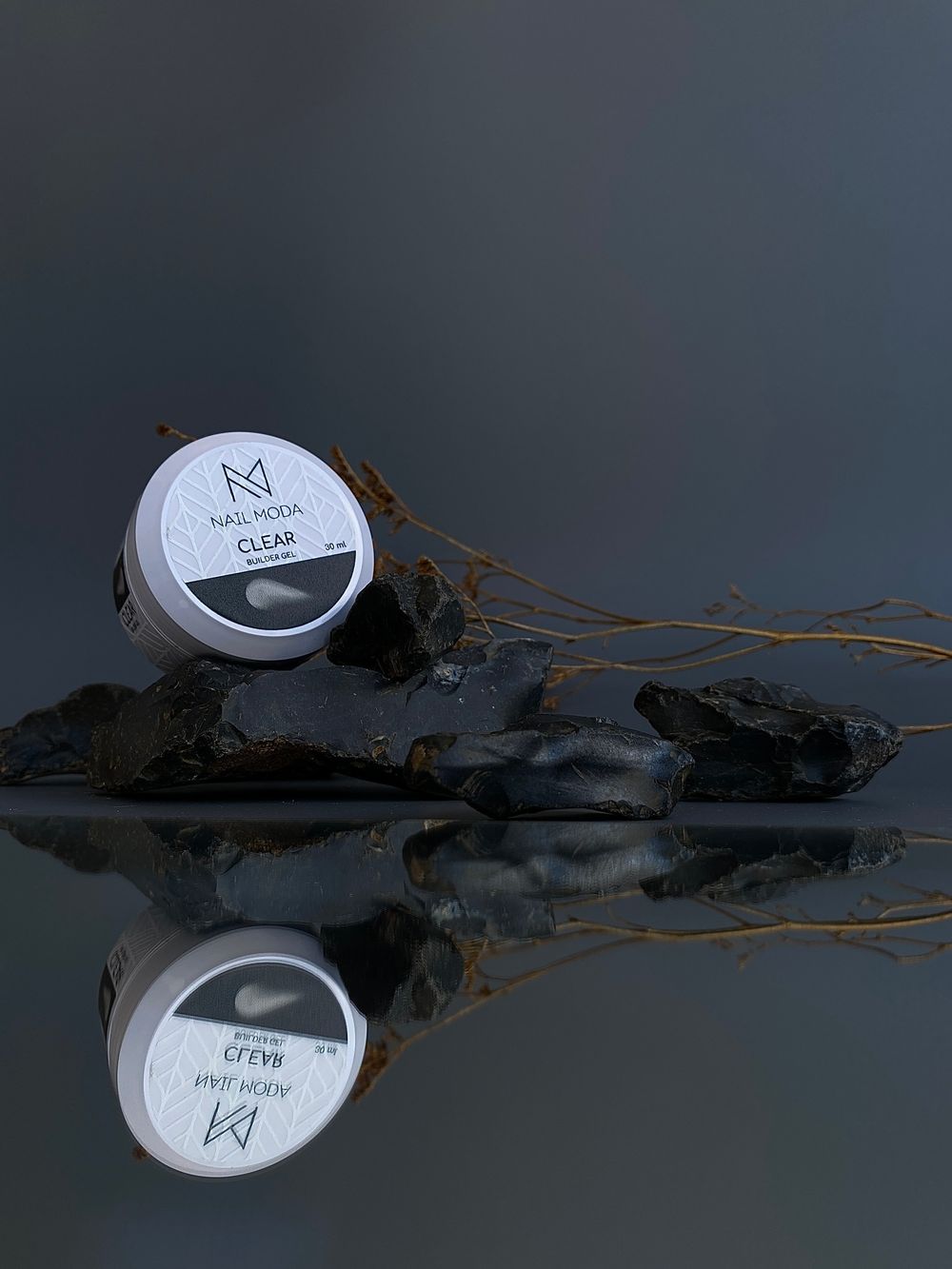 Nail Moda Builder Gel Clear - Гель моделирующий прозрачный, 30мл