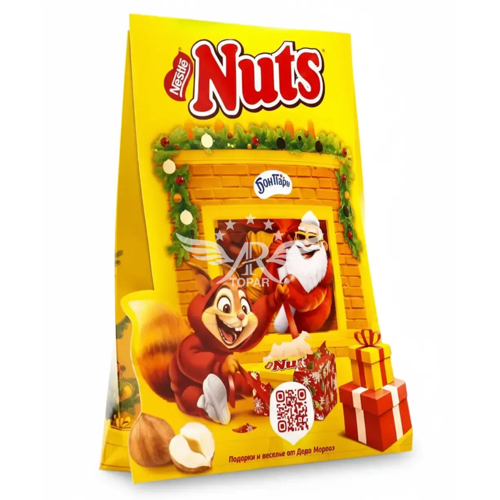 Новогодний подарок Nuts Бон Пари Камин 301 гр
