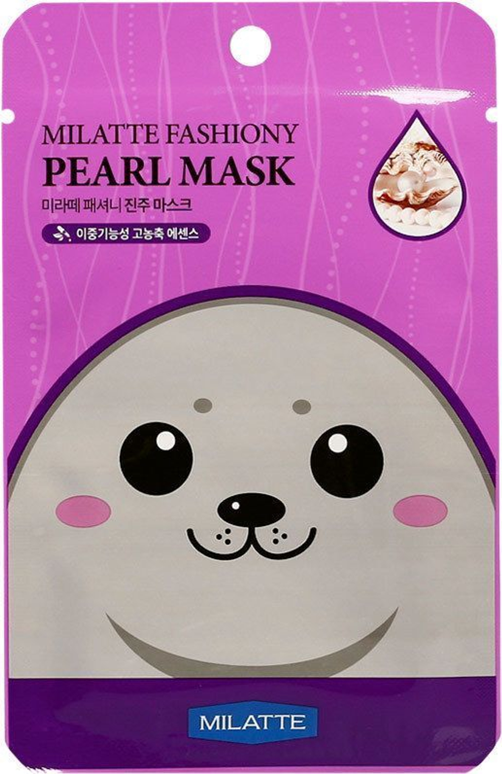 Маска на тканевой основе для лица Milatte Fashiony Mask Sheet