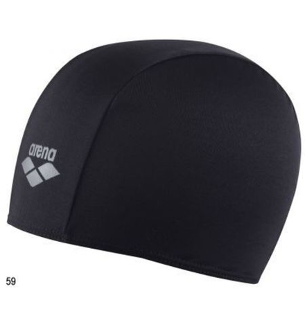 Шапочка для плавания детская ARENA POLYESTER JR, артикул 91149, цвет 55 (black)