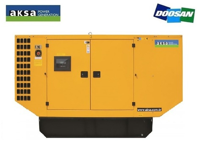 Дизельный генератор AKSA AD 185 в кожухе