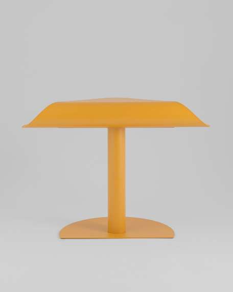 Журнальный столик Cornea металл желтый