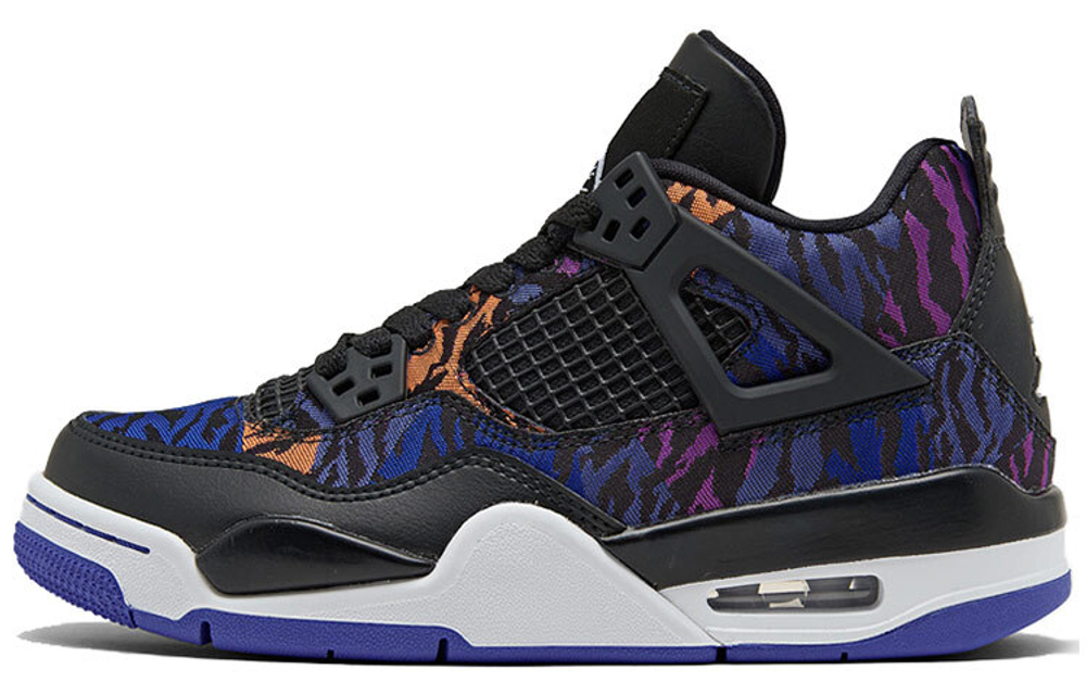 Кроссовки Jordan Air Jordan 4 Retro A Tiger-Striped GS (Подростковая размерная сетка)