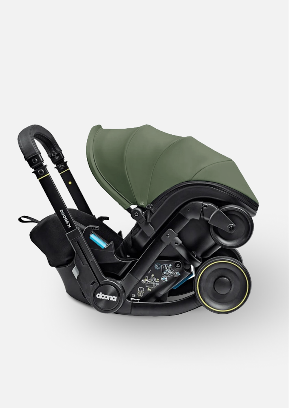 Doona Коляска и Автокресло Doona X / Slate Green (Forest Grey)