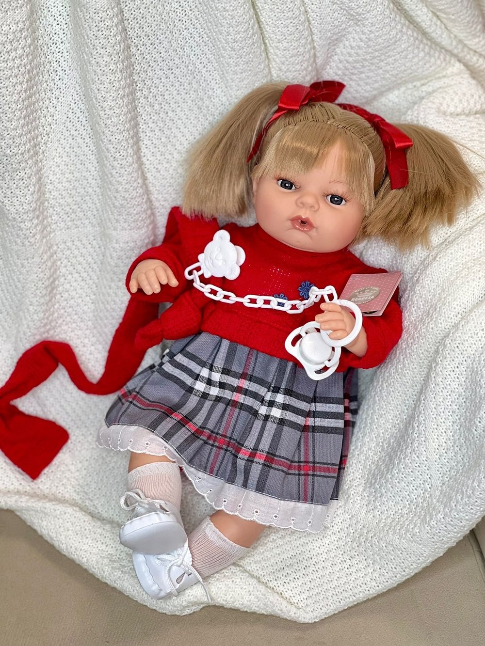 Кукла Berbesa мягконабивная 42см Maria (4313S)