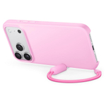 Пластиковый чехол MagSafe с ремешком-подставкой Beats Kickstand Case для iPhone 17 Pro Max Тонкий матовый гибридный поликарбонатный чехол с сенсорной накладкой для Контроллера камеры и съёмным ремешком