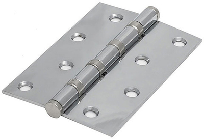 Петля универсальная, врезная (Хром)