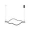 Подвес Kink Light Линн черный w140*3 h200 Led 50W (4000K) 08258-140,19P