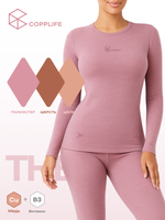 Лонгслив COPPLIFE SILK B3 с шёлком, вискозой и шерстью