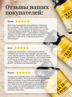 Железо, таблетки, 40 мг, 90 шт.