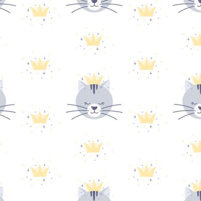 Сонные котята на белом фоне