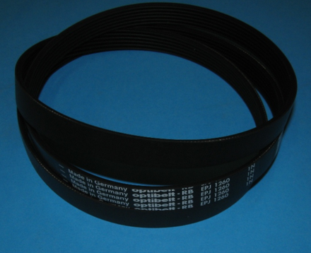 Ремень 1260 J6 Optibelt для стиральной машины Gorenje (Горенье) 1210 мм ОРИГИНАЛ