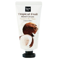 Крем для рук Тропические фрукты с кокосом и маслом ши FarmStay Tropical Fruit Hand Cream Coconut & Shea Butter 50мл